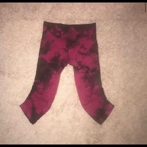 lulu lemon cropped leggings